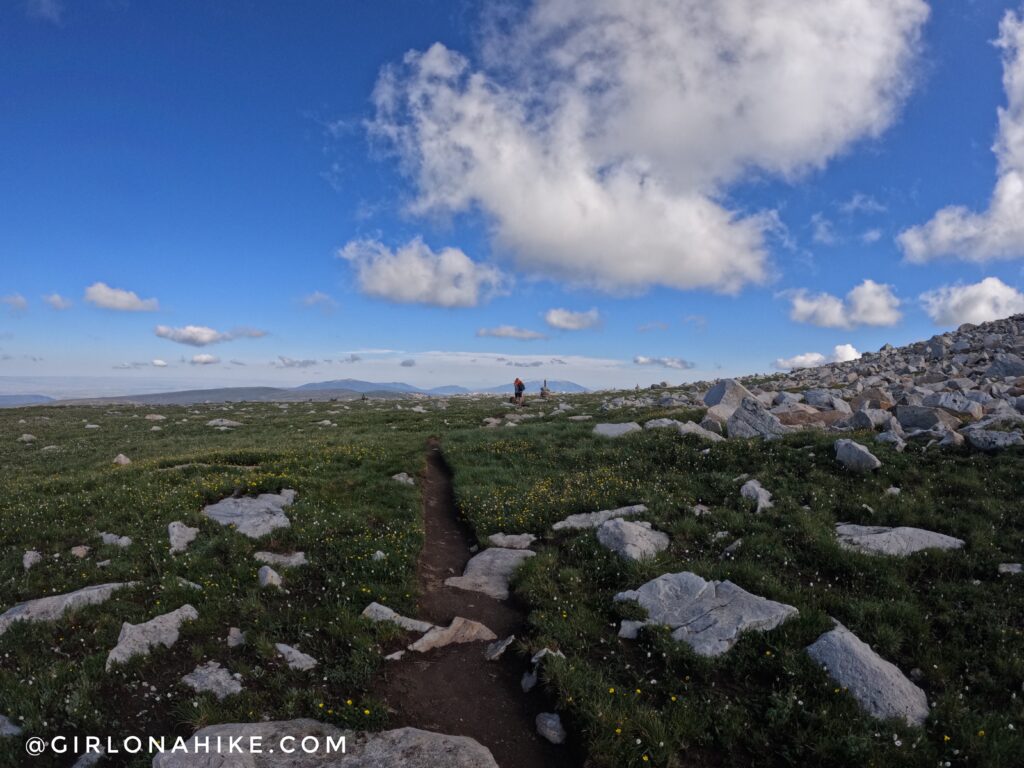 Hiking to Medicine Bow Peak, Wyoming