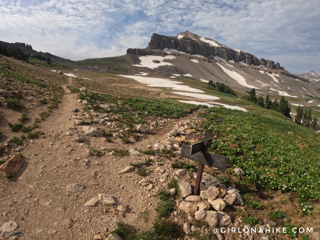 Hiking Alaska Basin, Wyoming