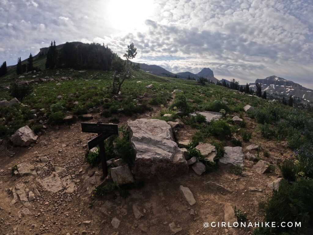 Hiking Alaska Basin, Wyoming