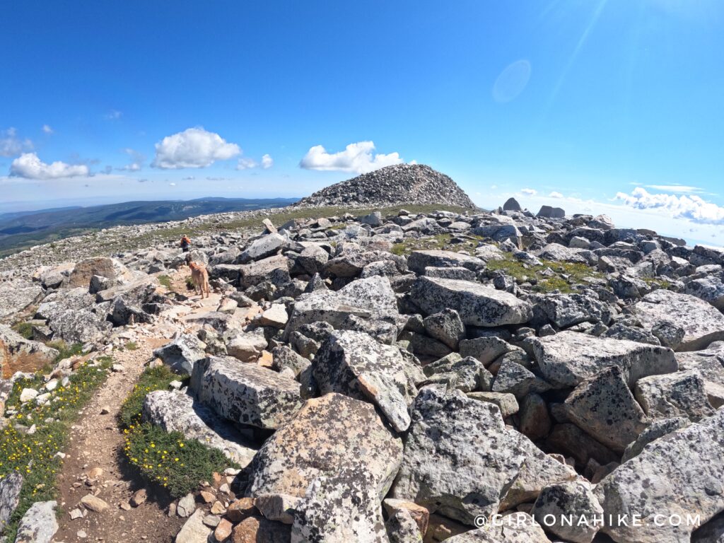 Hiking to Medicine Bow Peak, Wyoming