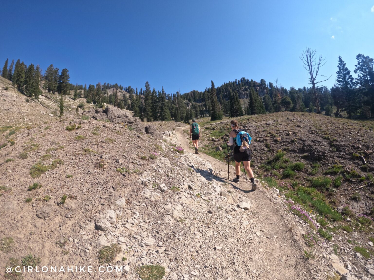 Hiking to Naomi Peak, Logan Canyon Girl on a Hike