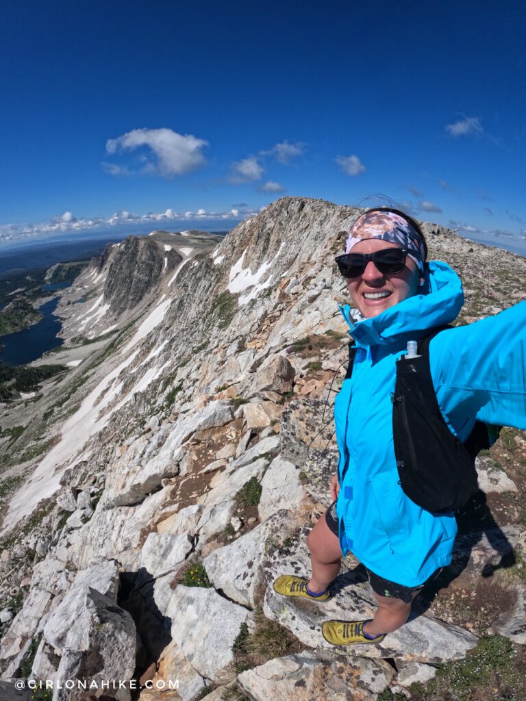 Hiking to Medicine Bow Peak, Wyoming