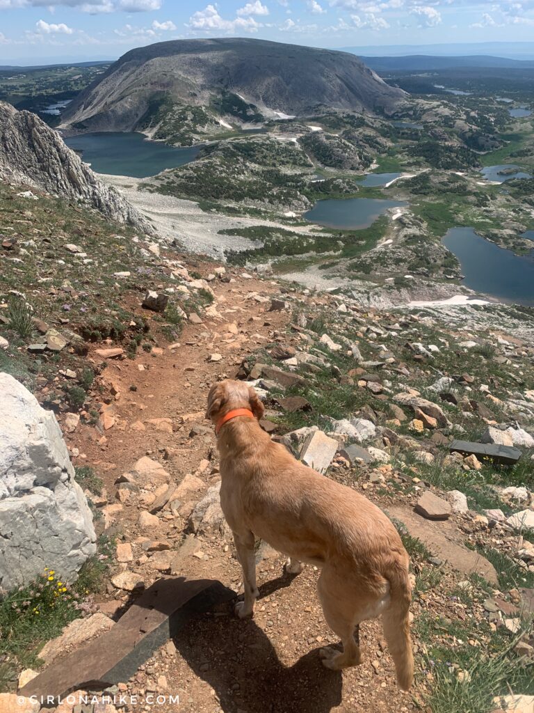 Hiking to Medicine Bow Peak, Wyoming