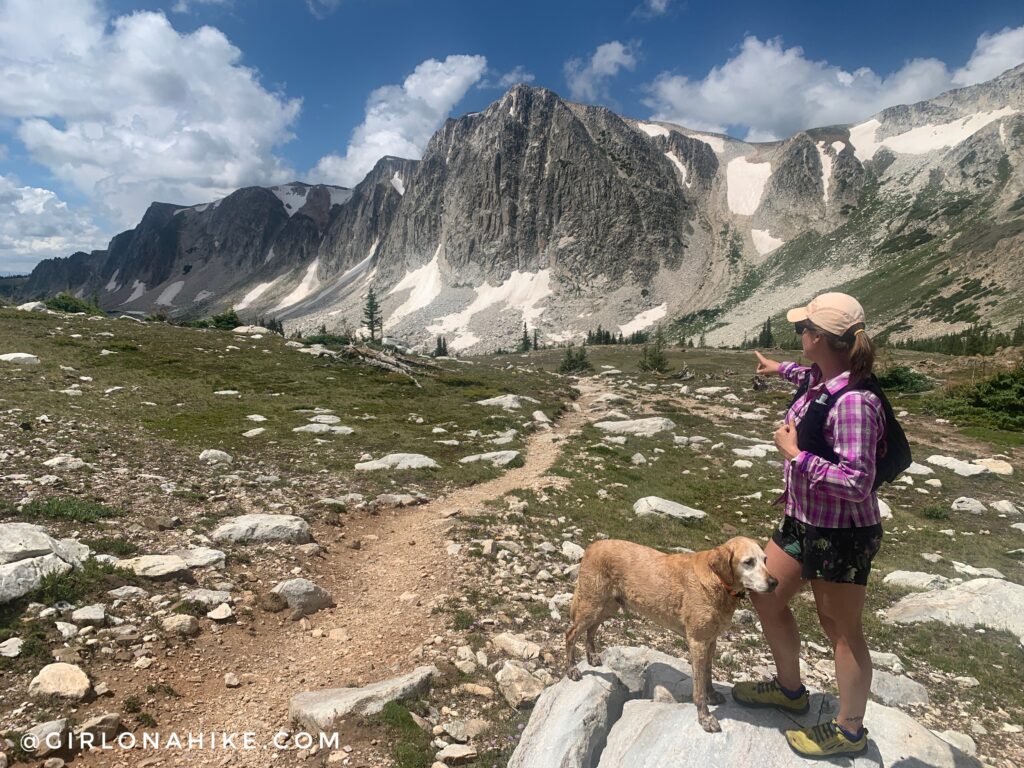 Hiking to Medicine Bow Peak, Wyoming