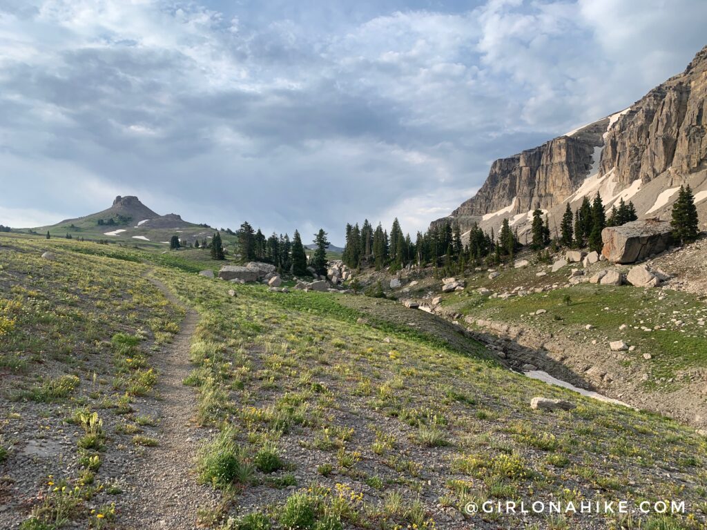 Hiking Alaska Basin, Wyoming