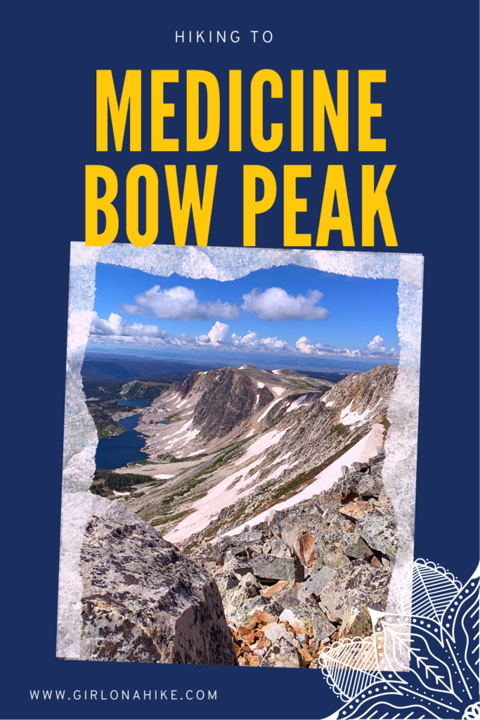 Hiking to Medicine Bow Peak, Wyoming