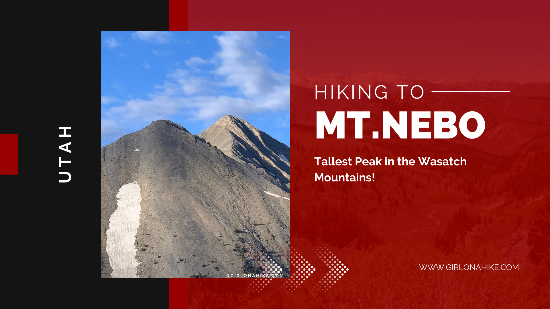 Hiking Mt.Nebo - Tallest Peak in the Wasatch