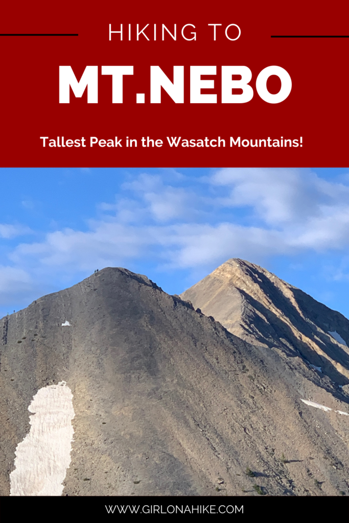 Hiking Mt.Nebo - Tallest Peak in the Wasatch