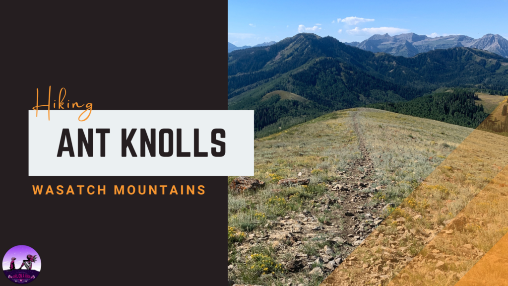 Hiking to Ant Knolls, Wasatch Mountains