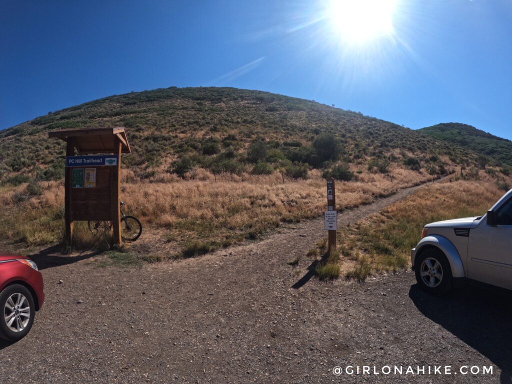 Hiking PC Hill in Park City