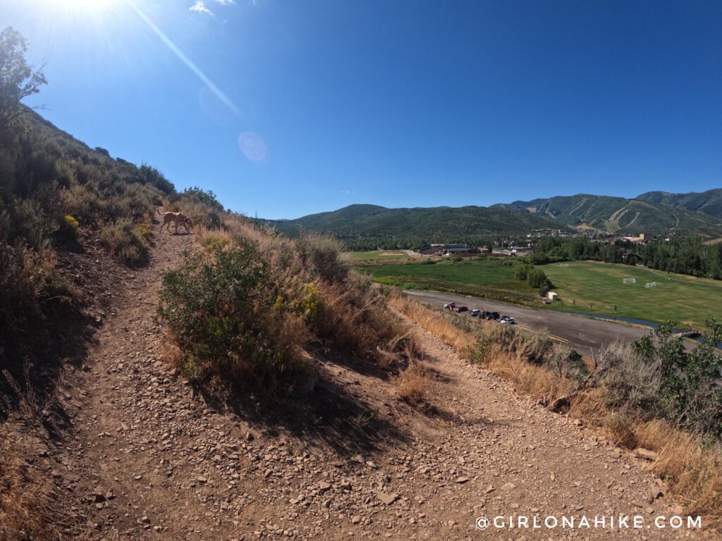 Hiking PC Hill in Park City