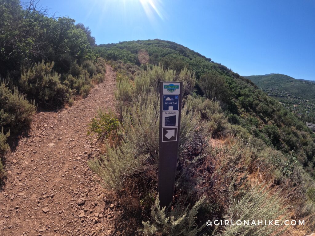 Hiking PC Hill in Park City