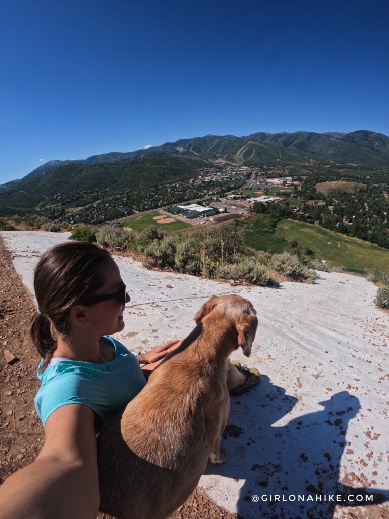 Hiking PC Hill in Park City