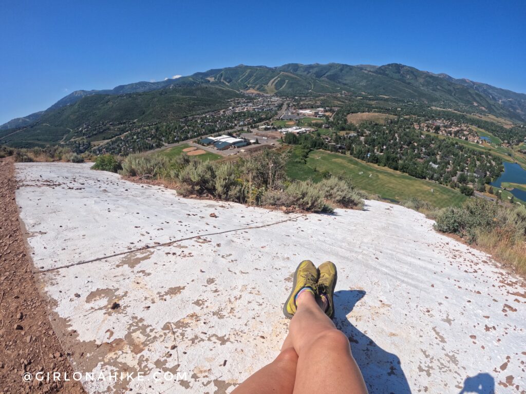 Hiking PC Hill in Park City