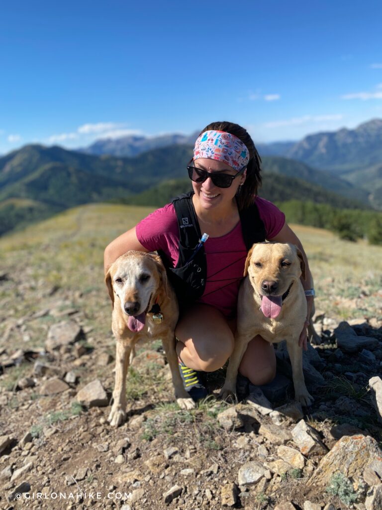 Hiking to Ant Knolls, Wasatch Mountains