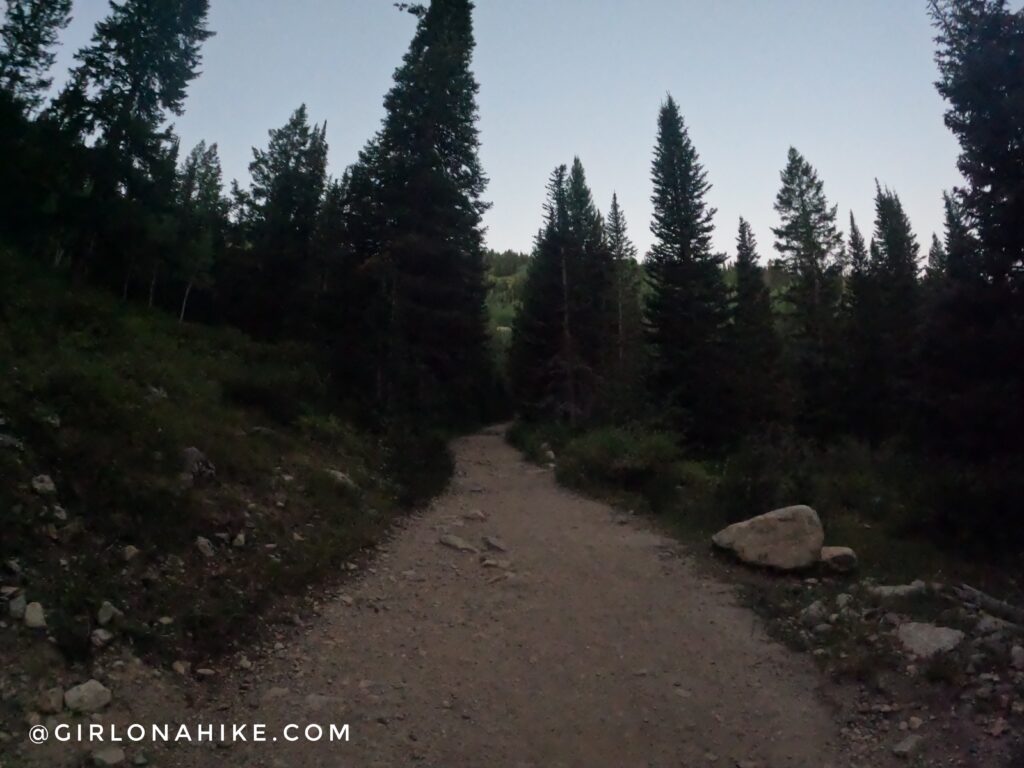 Hiking to the Pfeifferhorn, Little Cottonwood Canyon