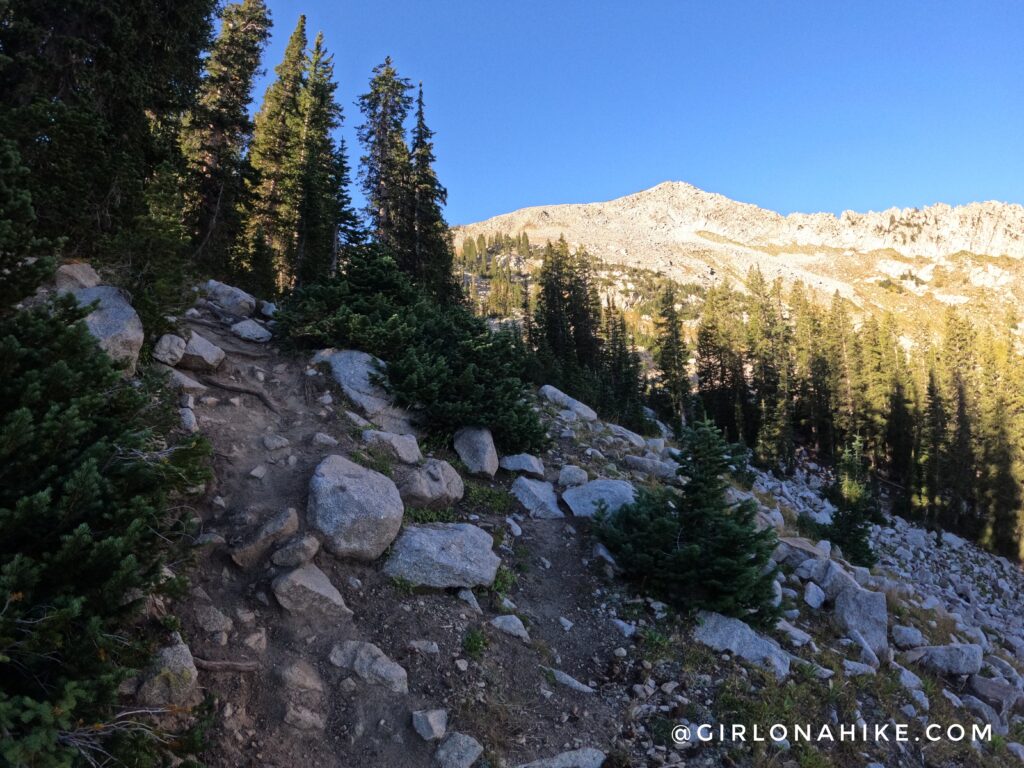 Hiking to the Pfeifferhorn, Little Cottonwood Canyon