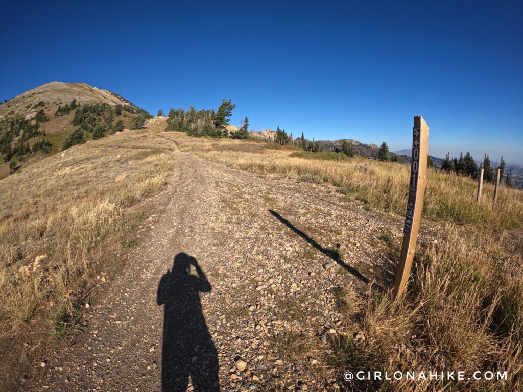 Hiking Ben Lomond Peak via North Skyline Trail, Ogden