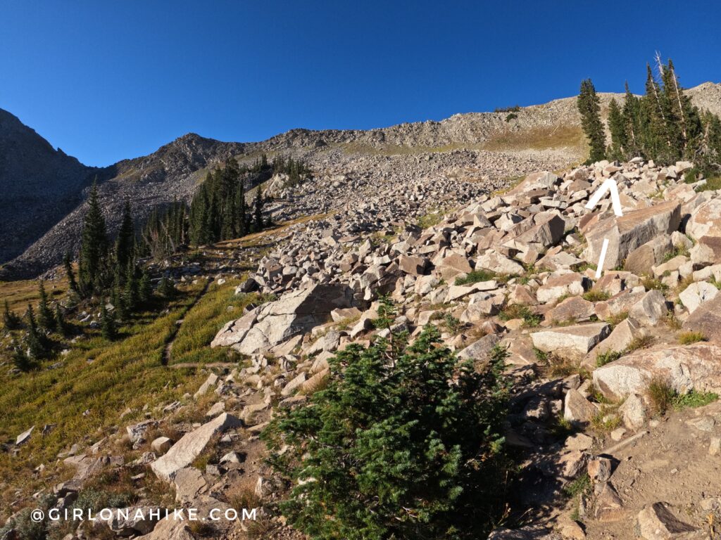 Hiking to the Pfeifferhorn, Little Cottonwood Canyon