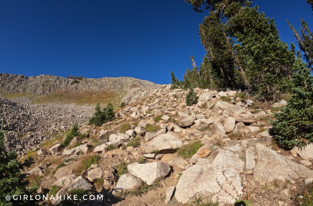 Hiking to the Pfeifferhorn, Little Cottonwood Canyon