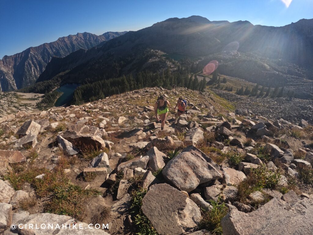 Hiking to the Pfeifferhorn, Little Cottonwood Canyon