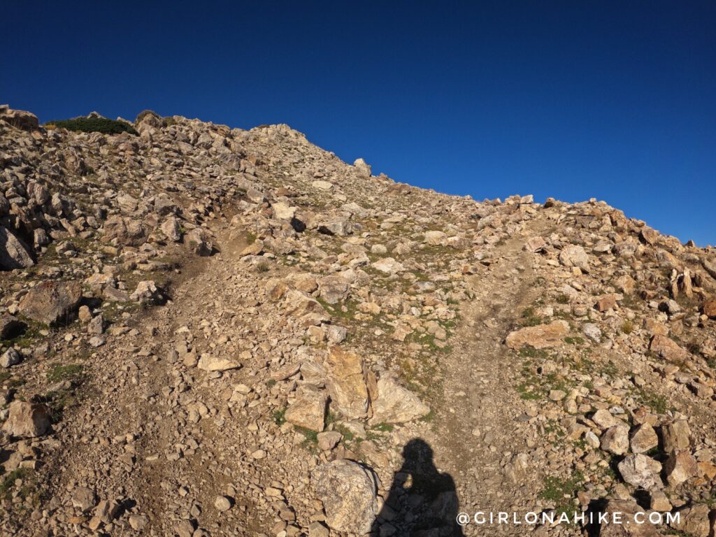 Hiking Ben Lomond Peak via North Skyline Trail, Ogden