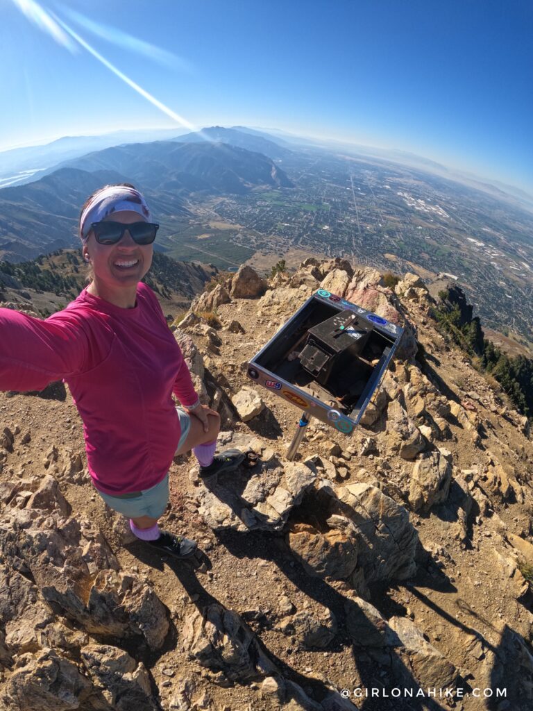 Hiking Ben Lomond Peak via North Skyline Trail, Ogden