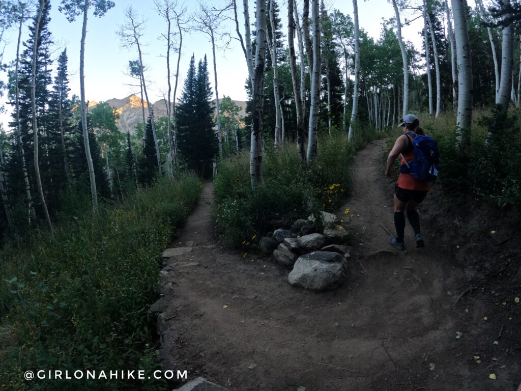 Hiking to the Pfeifferhorn, Little Cottonwood Canyon