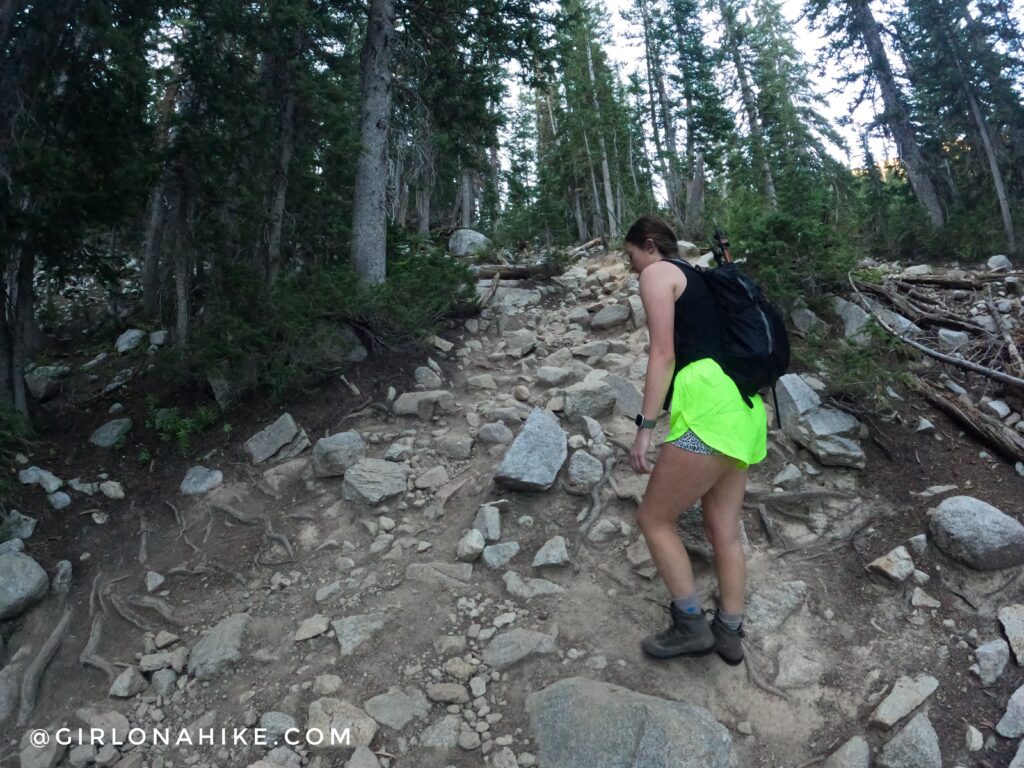 Hiking to the Pfeifferhorn, Little Cottonwood Canyon