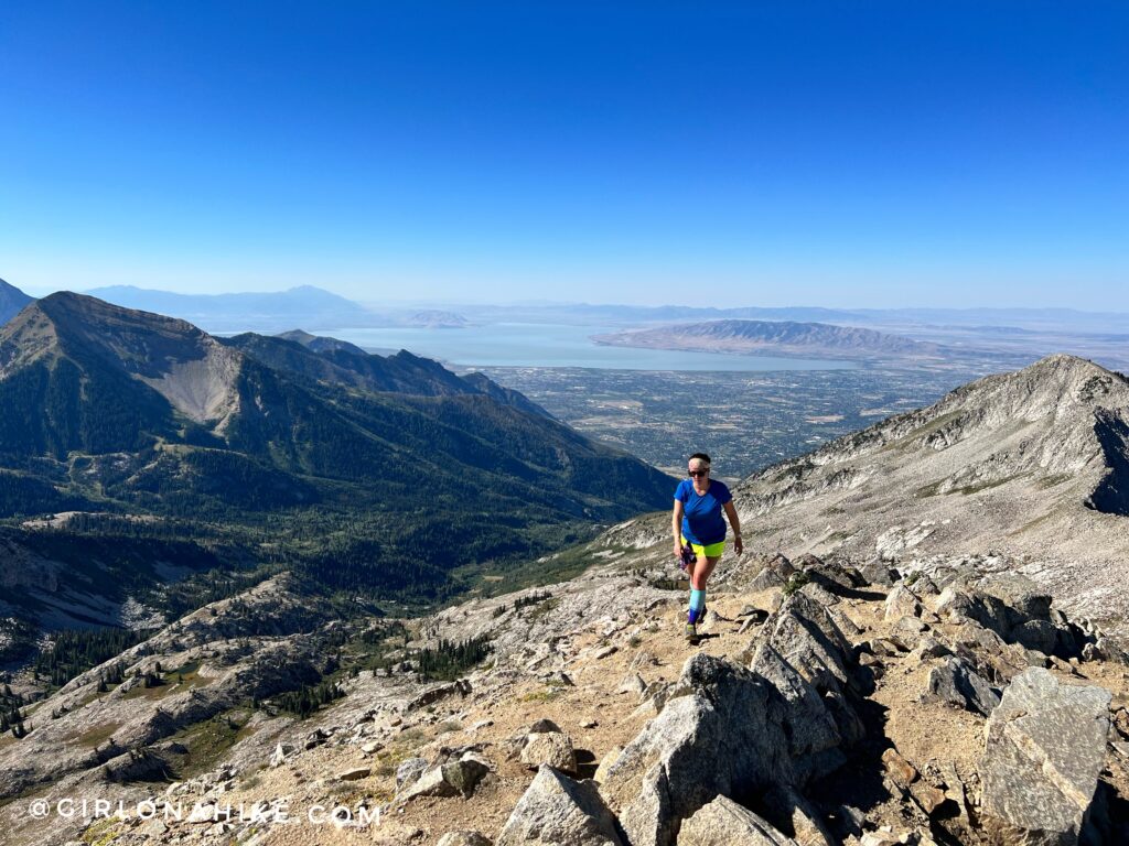 Hiking to the Pfeifferhorn, Little Cottonwood Canyon