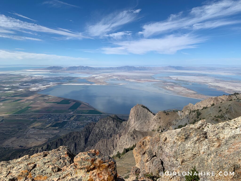 Hiking to Willard Peak & Ben Lomond Peak via Willard Basin