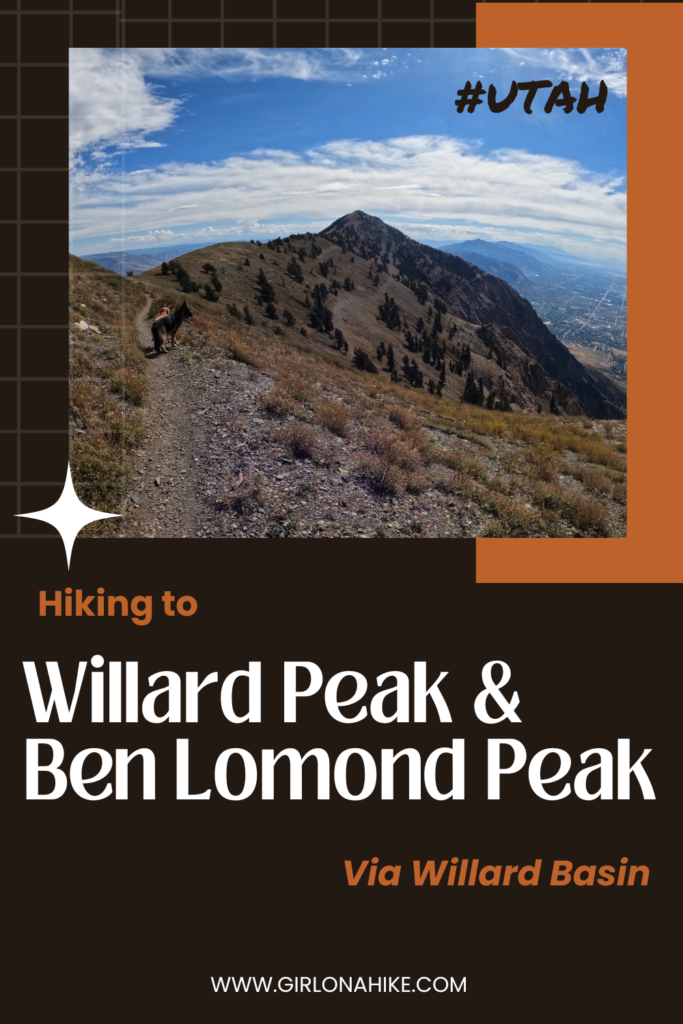 Hiking to Willard Peak & Ben Lomond Peak via Willard Basin