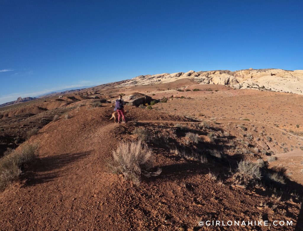 Hiking to Wild Horse Window Arch