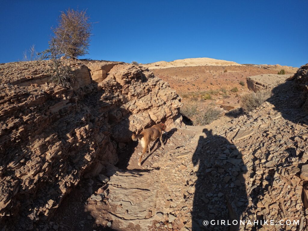 Hiking to Wild Horse Window Arch