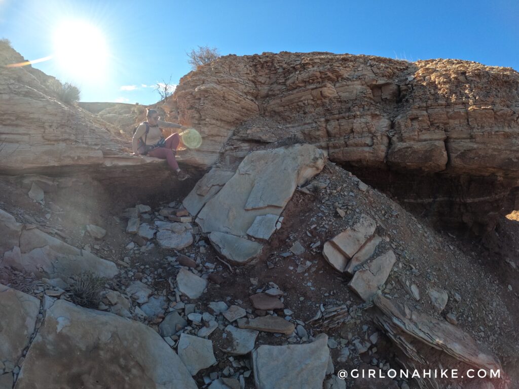 Hiking to Wild Horse Window Arch