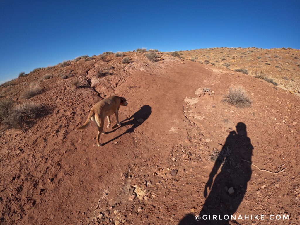 Hiking to Wild Horse Window Arch