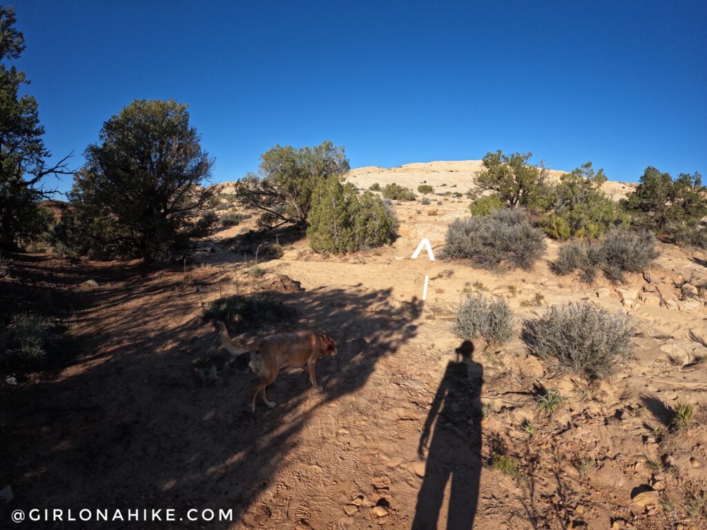 Hiking to Wild Horse Window Arch