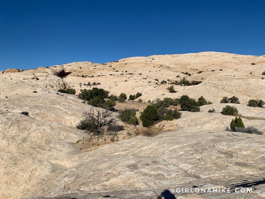 Hiking to Wild Horse Window Arch