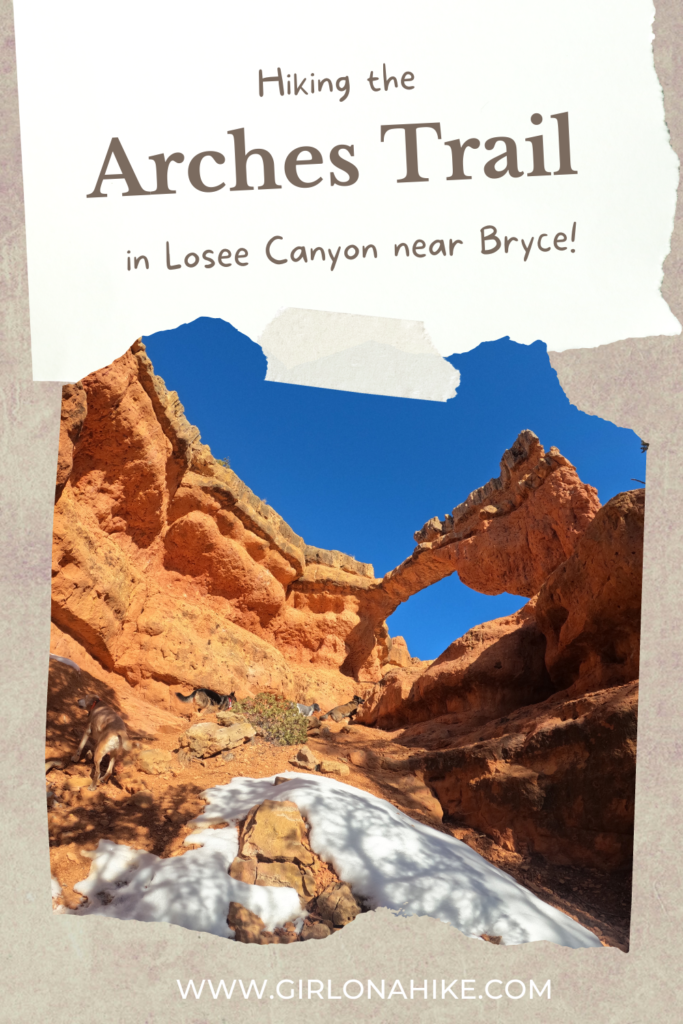 Hiking the Arches Trail, Losee Canyon