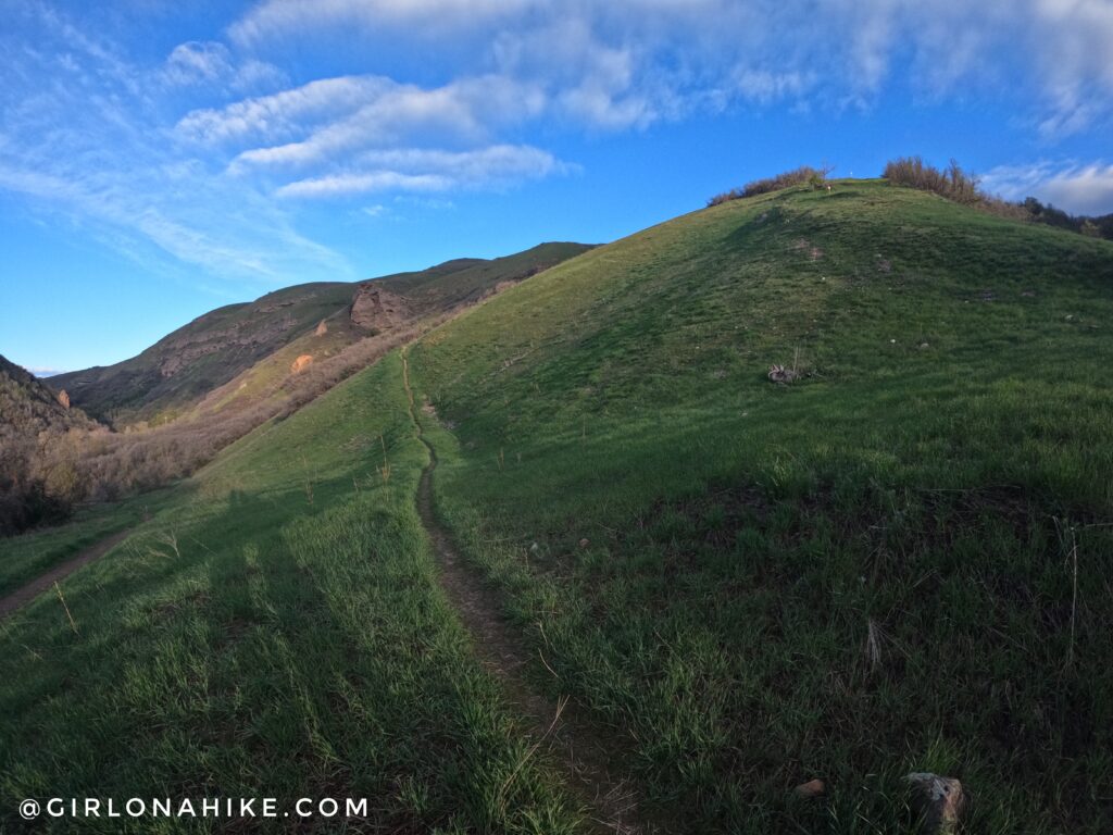 Hiking to the Window of the Wasatch