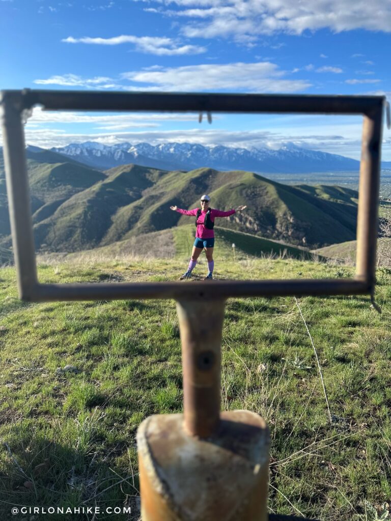 Hiking to the Window of the Wasatch