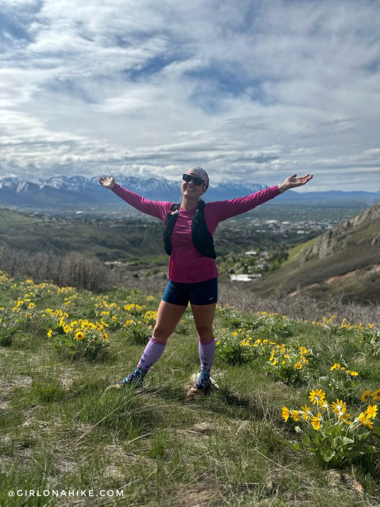 Hiking to the Window of the Wasatch