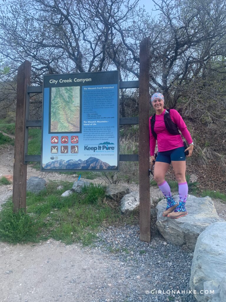 Hiking to the Window of the Wasatch