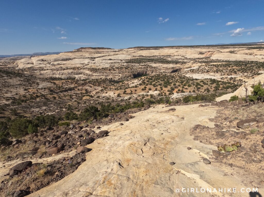 Hiking to Upper Calf Creek Falls