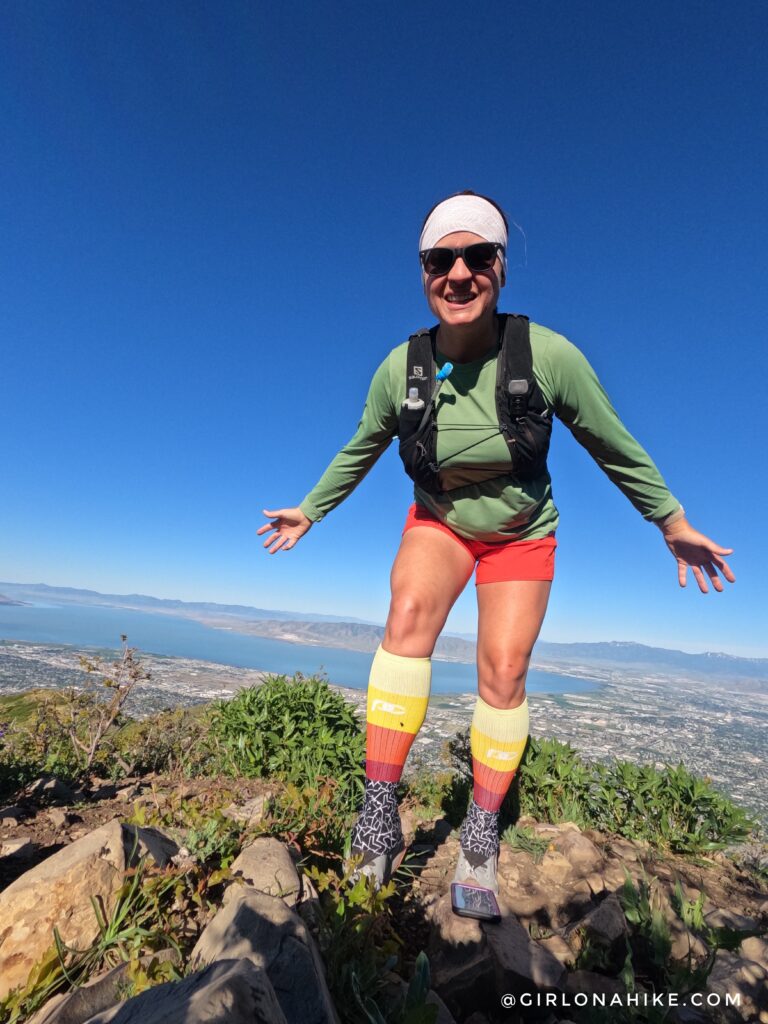 Hiking to Big Baldy, Wasatch Mountains