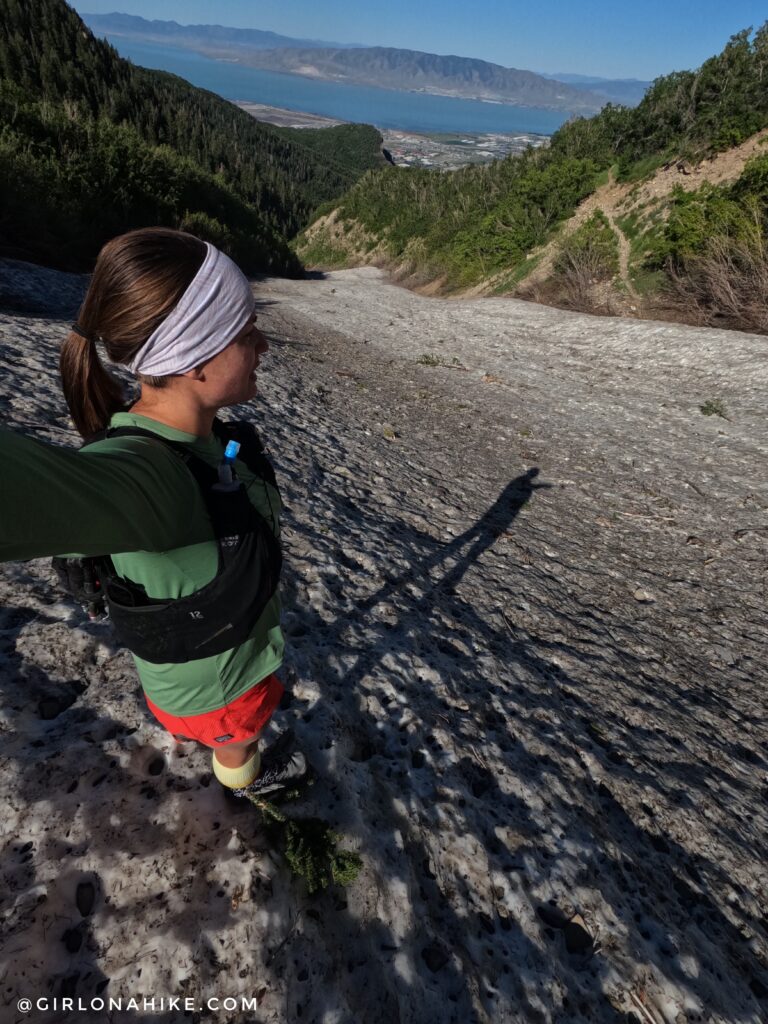 Hiking to Big Baldy, Wasatch Mountains