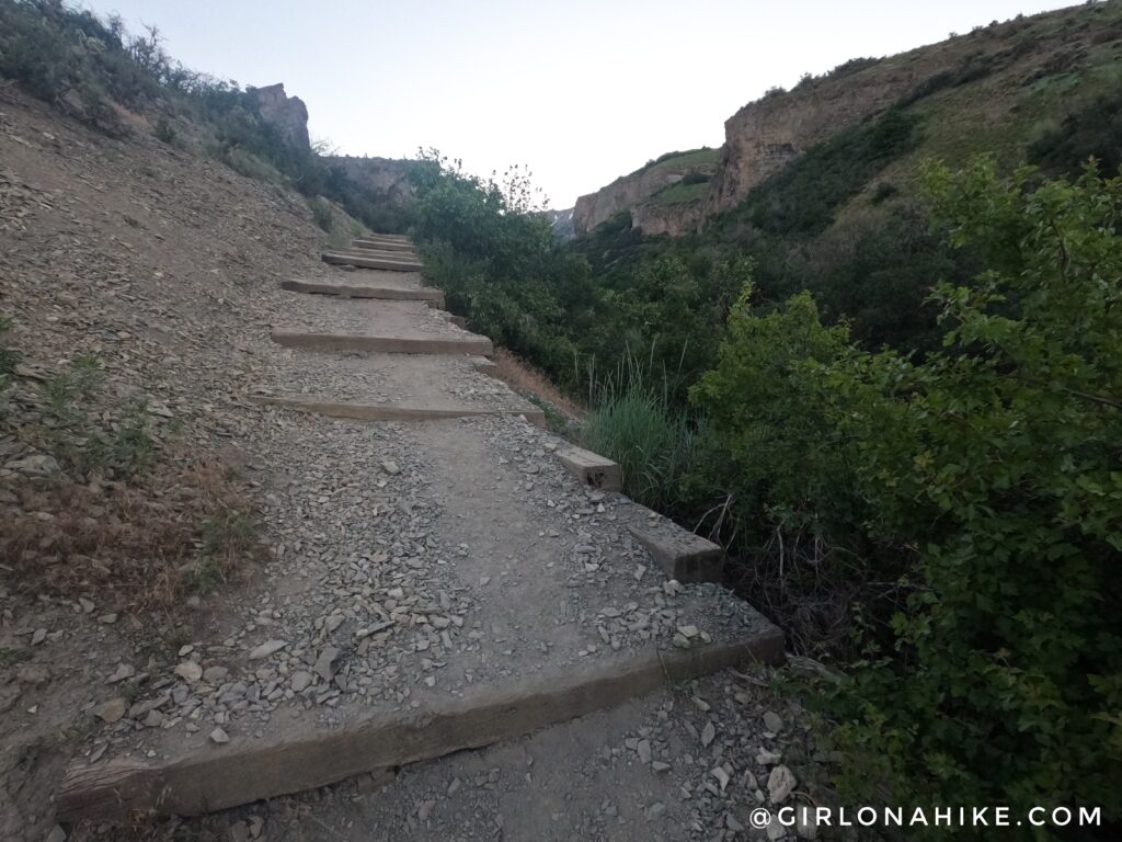 Hiking to Big Baldy, Wasatch Mountains