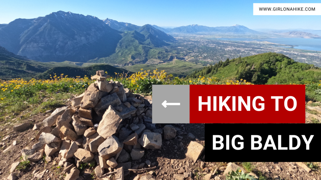 Hiking to Big Baldy, Wasatch Mountains