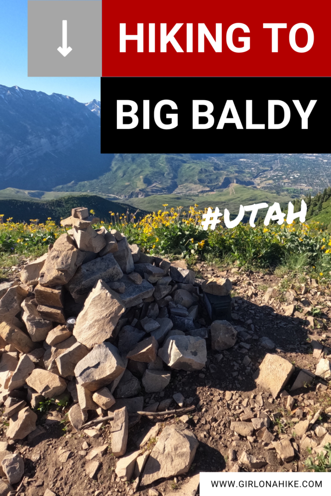 Hiking to Big Baldy, Wasatch Mountains