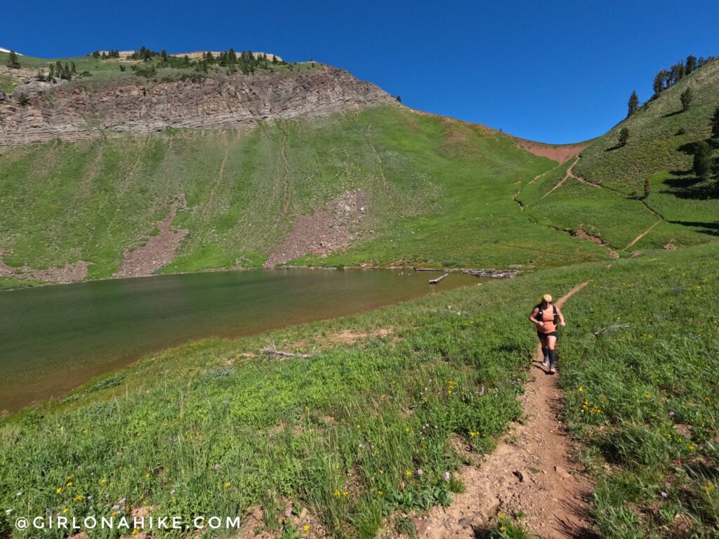 Hiking to Corral Creek Lake - Afton, Wyoming